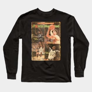 COVER SPORT - SPORT ILLUSTRATED - DWAYNE MCCLAIN CHRIS MULLIN PATRICK EWING Long Sleeve T-Shirt